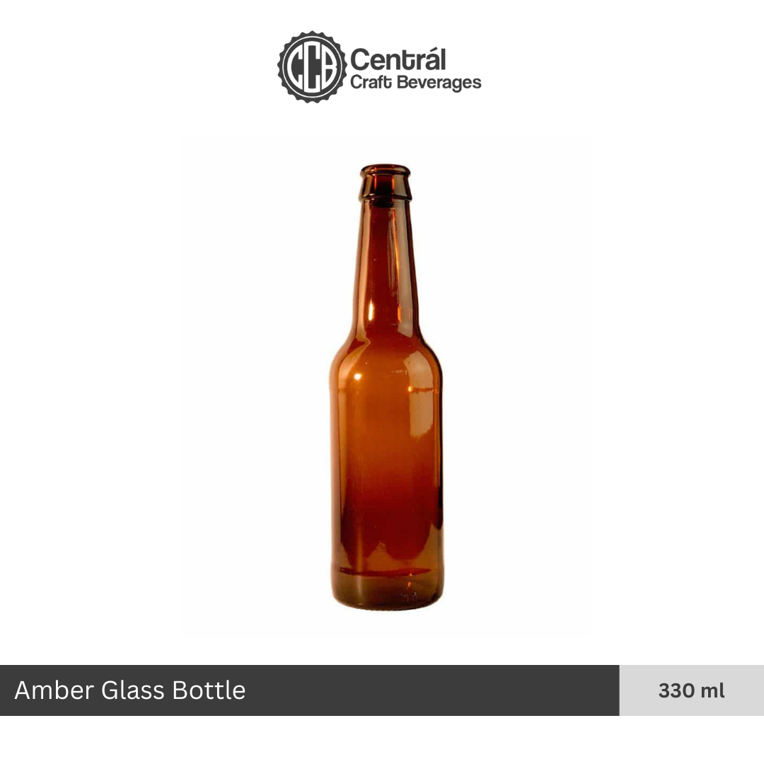 Amber Glass Bottle 330ml