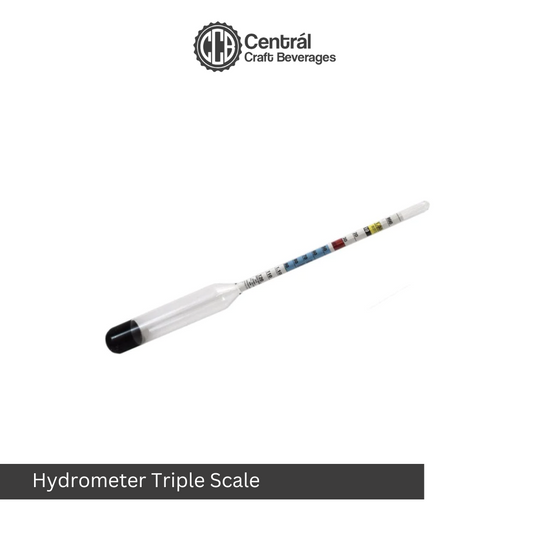 Hydrometer Triple Scale